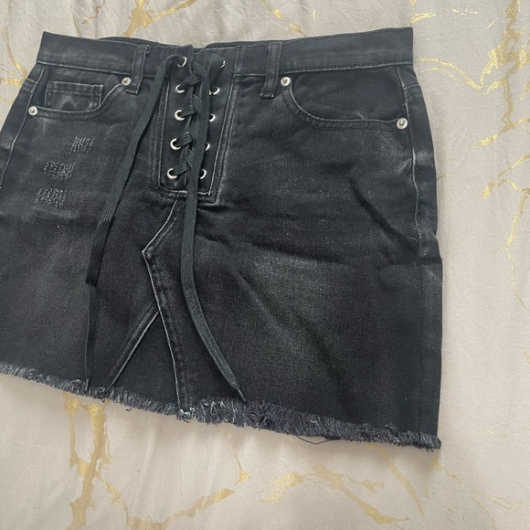 Forever 21 Denim Mini Skirt - Picture 5 of 8